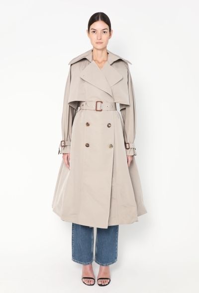 Alexander McQueen Pre-Fall 2021 Flared Trench - 1
