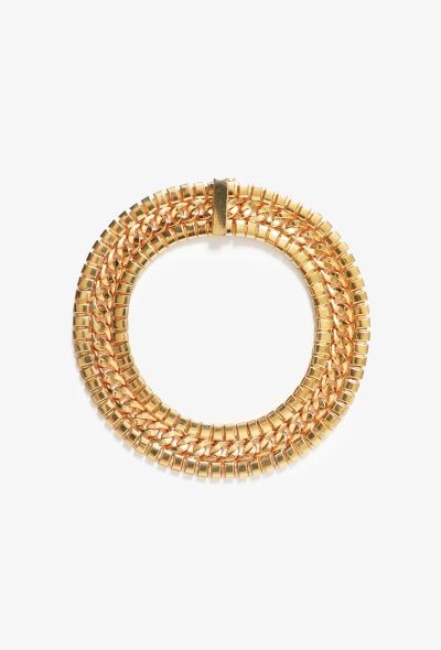 Metallic Chainlink Choker - 1