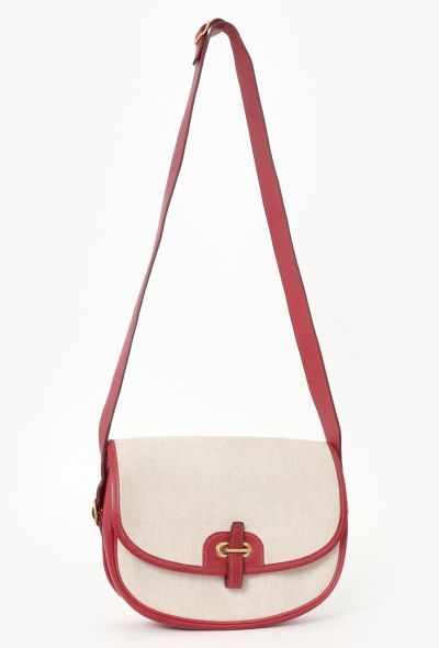 Hermès Toile H & Red Courchevel Balle De Golf - 2