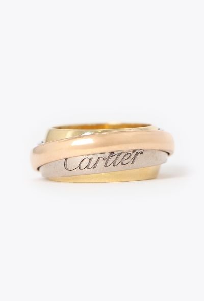 Cartier Rare Vintage 18K Trinity Must Essence Ring - 1