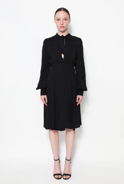 Ossie Clark Timeless '70s Crêpe Wrap Dress - 1