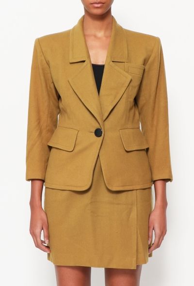 Saint Laurent Fall 1989 Jacket & Skirt Set - 2