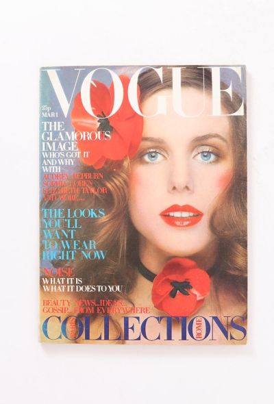 VOGUE UK '70s YSL David Bailey Trio - 2