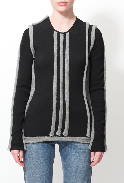 Louis Vuitton Bicolor Piping Knit Sweater - 1