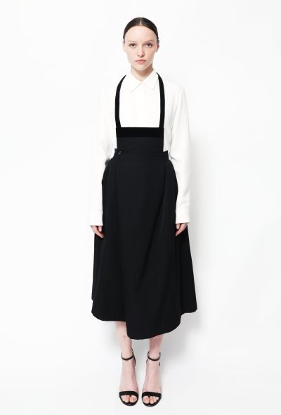 Comme des Garçons RARE 1988 Asymmetrical Apron Skirt - 1