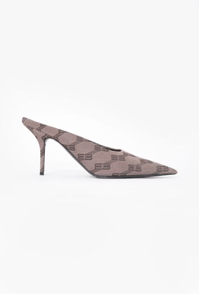 Balenciaga 2022 BB Monogram Knife Heels - 1