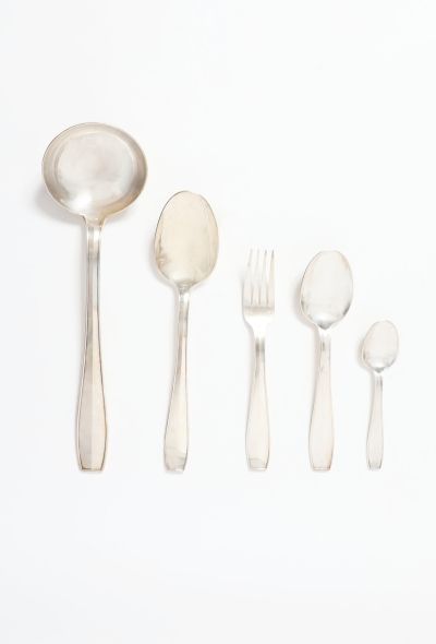 Exquisite Vintage Christofle '30s SS Normandy 38-piece Ménagère - 1