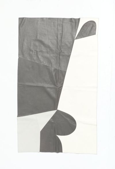 Céline Geometric Leather Scarf - 1