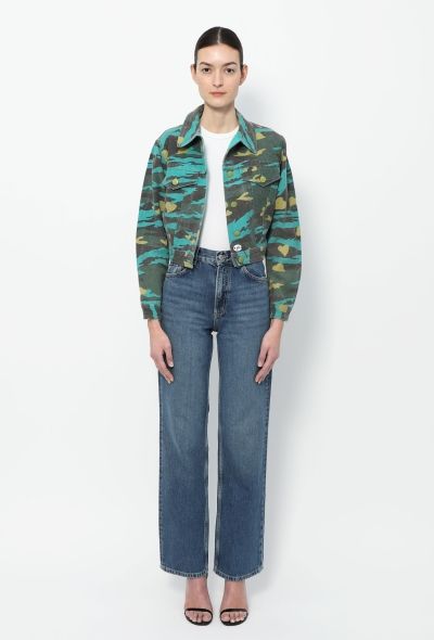 Jean Paul Gaultier 1989 Camouflage Cropped Jacket - 2