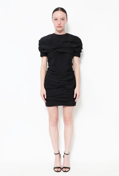 Gianni Versace RARE S/S 1987 Ruched Dress - 1