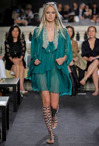 Chanel Resort 2007 Embellished Halter Dress - 2