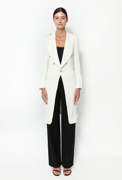 Balenciaga S/S 2005 Nautical Crêpe Coat - 1