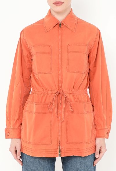 Saint Laurent RARE 1971 Cinched Safari Jacket - 1