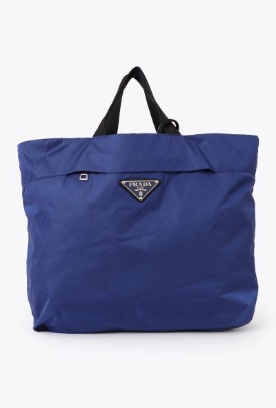 Prada Nylon Foldable Tote Bag - 1