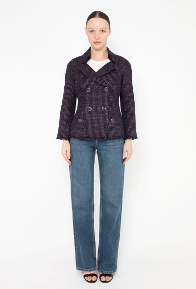 Chanel 2008 Iridescent Tweed Jacket - 2