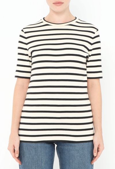 Jil Sander 2021 Marinière Logo T-Shirt - 1