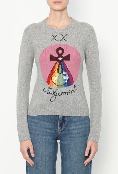 Christian Dior 2018 Graphic Cashmere Sweater - 1