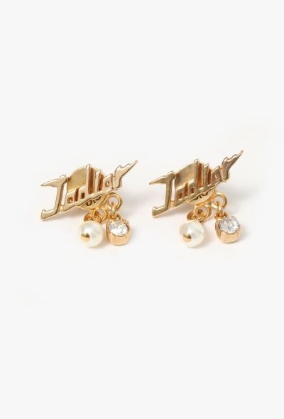 Dior 2019 'J'adior' Drop Earrings - 1