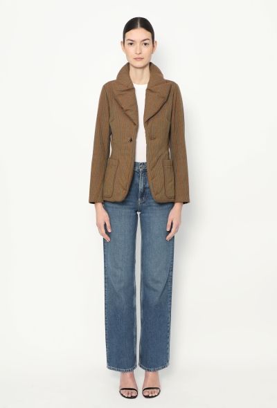 Comme des Garçons 2004 Notched Puffer Jacket - 2