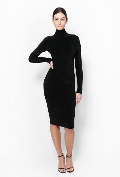 Alaïa F/W 1989 Chenille Bodycon Dress - 1