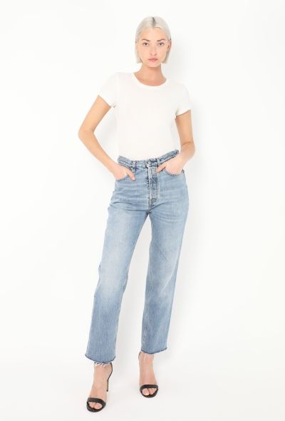 Toteme 2024 Raw Hem Jeans - 1
