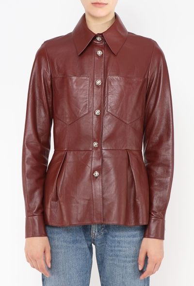 Chanel F/W 2022 Lambskin Gripoix Shirt - 1