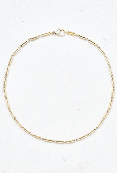 Vintage Fine Jewelry 18k Yellow Gold Chain Necklace - 1