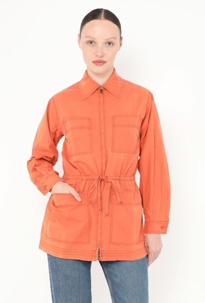 Saint Laurent RARE 1971 Cinched Safari Jacket - 2