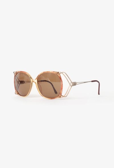 Christian Dior Vintage Twisted Branch Sunglasses - 2