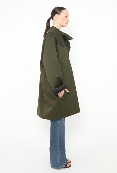 Céline 2017 Gabardine Eyelet Parka - 2