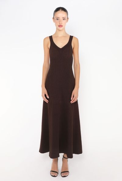 Jil Sander S/S 2023 Ribbed Maxi Dress - 1