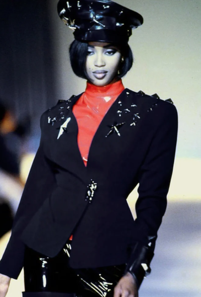 Thierry Mugler F/W 1990 Cinched Star Embellished Ensemble - 2