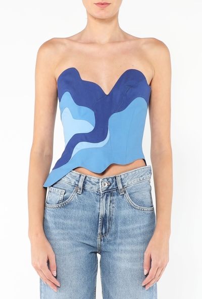 Thierry Mugler Collector 1990 Sculpted Wave Bustier - 1