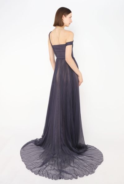 Dior 2025 Chiffon Plissé Bustier Gown - 2
