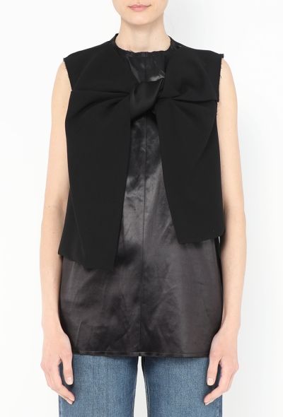 Céline S/S 2013 Twisted Crêpe Tunic - 1