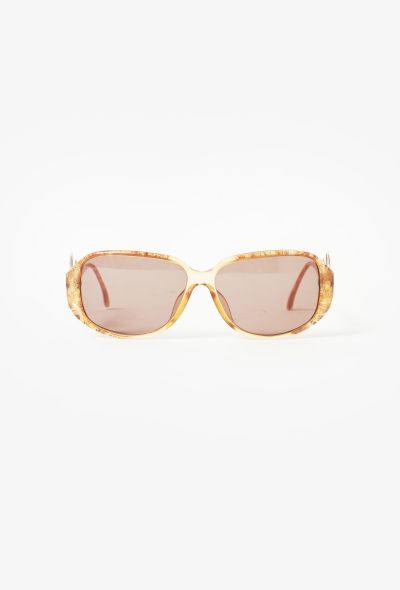 Christian Dior Vintage 'CD' Ellipse Sunglasses - 1