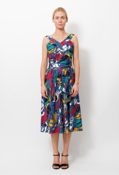 Saint Laurent S/S 1985 Summer Day Dress - 2