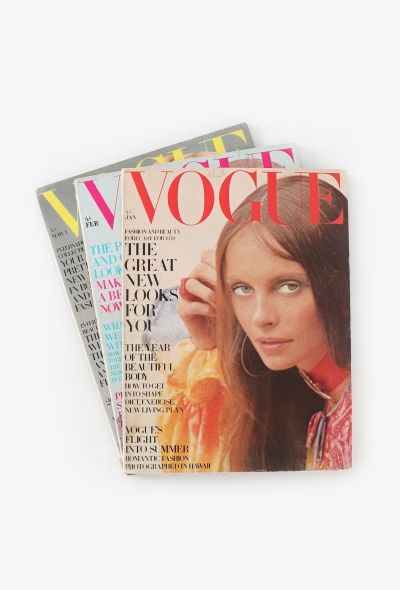 VOGUE UK 1970 Bailey, Bourdin, Arrowsmith Trio - 1