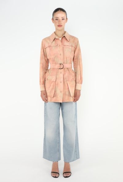 Saint Laurent ULTRA RARE 1969 Tie-Dye Safari Jacket - 2