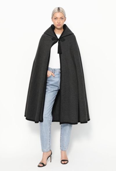 Saint Laurent COLLECTOR F/W 1976 Russian Tassel Cape - 1