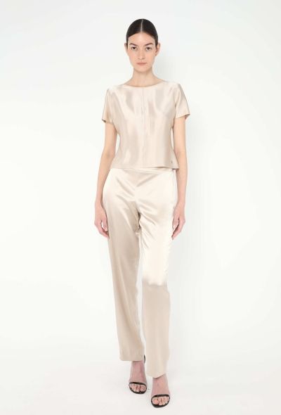 Chanel Charmeuse Cap-Sleeve Ensemble - 1
