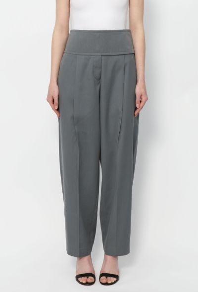 Jil Sander 2021 Tapered Wrap Trousers - 2