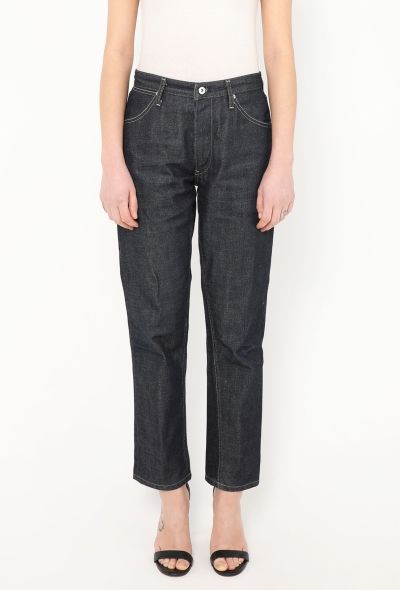 Jil Sander 2023 Tapered Raw Denim Jeans - 2