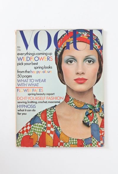 VOGUE UK 1972 Cecil Beaton Issue Trio - 2