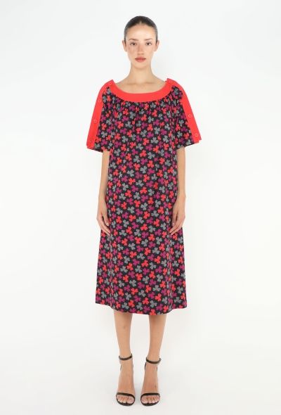 Céline Vintage Cotton Clover Dress - 1