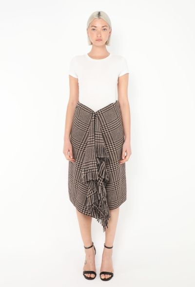Balenciaga Pre-Fall 2018 Fringe Skirt - 1