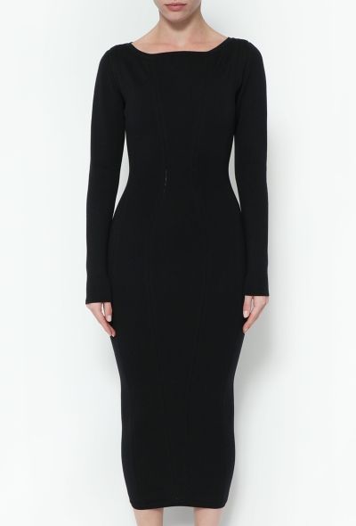 Alaïa '80s Bodycon Midi Dress - 2