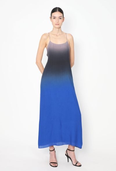 The Row 2023 Kula Ombré Slip Dress - 1