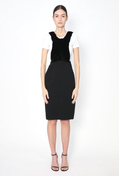Céline Cut-Out Mink Halter Dress - 2