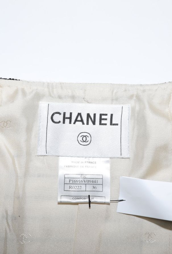 Chanel Camélia Marinière Tweed Jacket - 6
